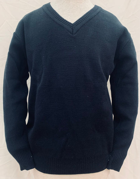 BONITO Πουλόβερ Πλεκτό Μπλε (Παρέλασης)