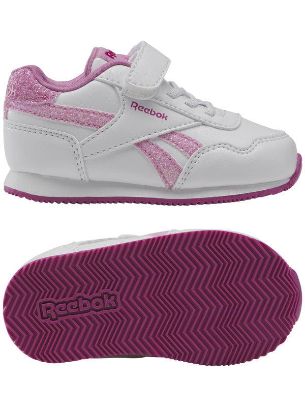 Reebok Royal Running Cl Jog 3.0 1V Infant White/Jaspnk/Seprp