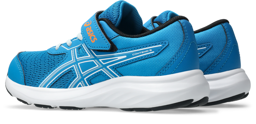 Asics contend 9 ps αθλητικο παπουτσι 1014a338-411 aegean blue cool grey