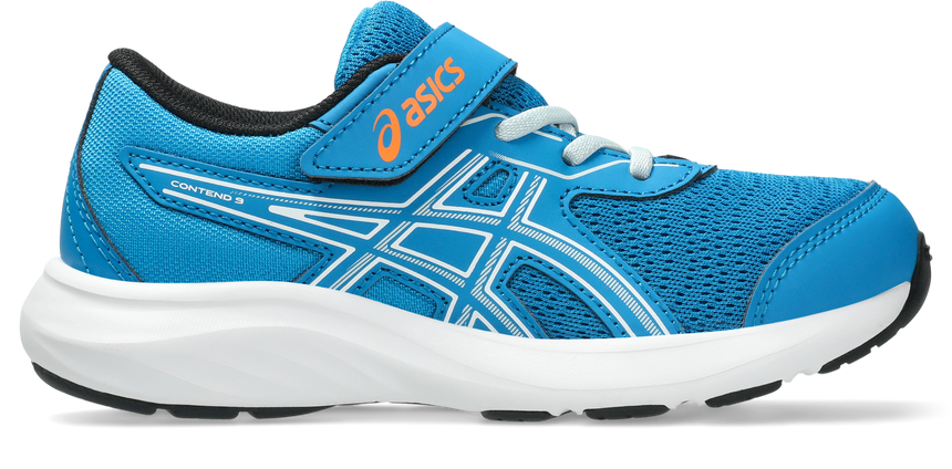 Asics contend 9 ps αθλητικο παπουτσι 1014a338-411 aegean blue cool grey