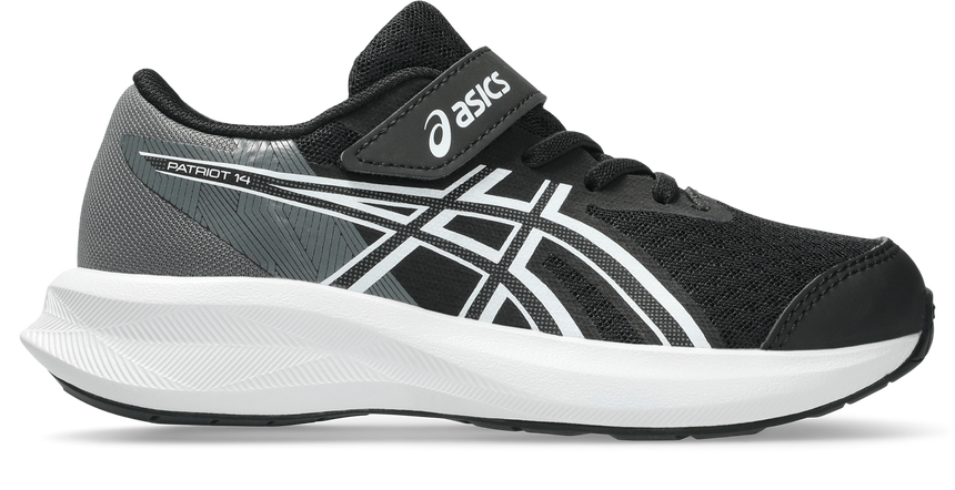 Asics patriot 14 ps αθλητικο παιδικο 1014a391-002 black white