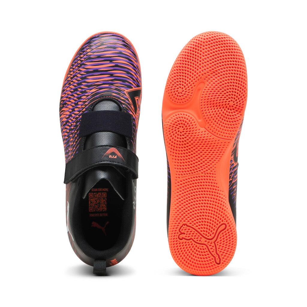 PUMA 108398-01 FUTURE 8 PLAY TT V Jr black-white-red