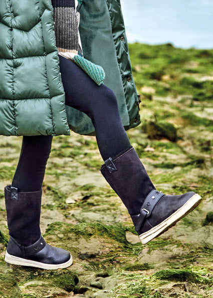 Mayoral botin forro pelo marino