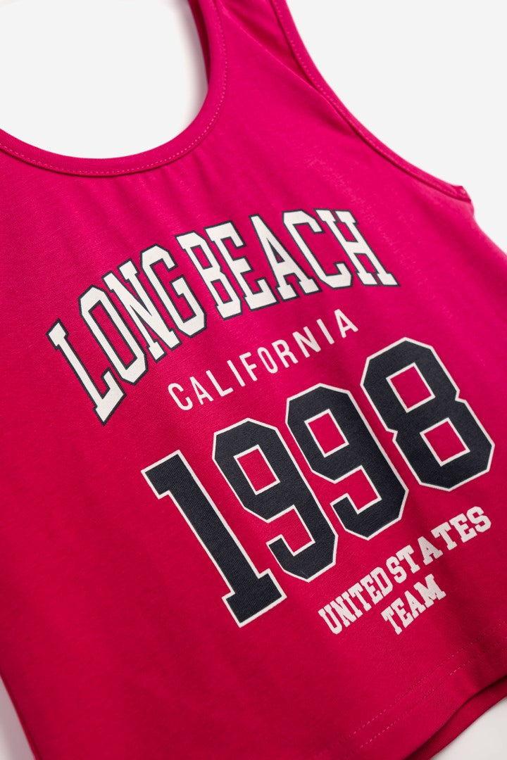 Funky for kids 124-524138-1 clothing set fouchia-blue