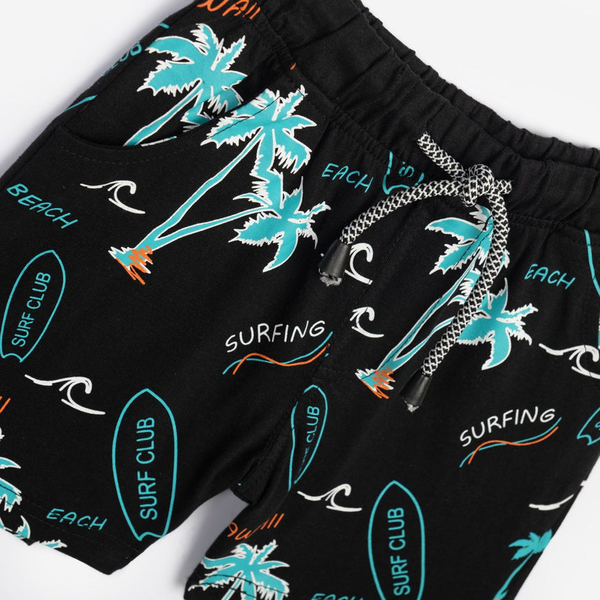 Funky for kids 125-301103-1 set for boys, turquoise pool/black allover