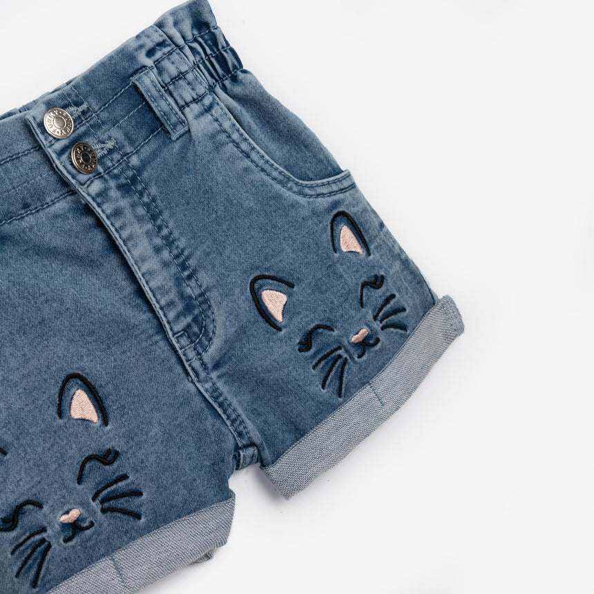 Funky for kids 125-726100-1 girl's set nube pink-blue jeans