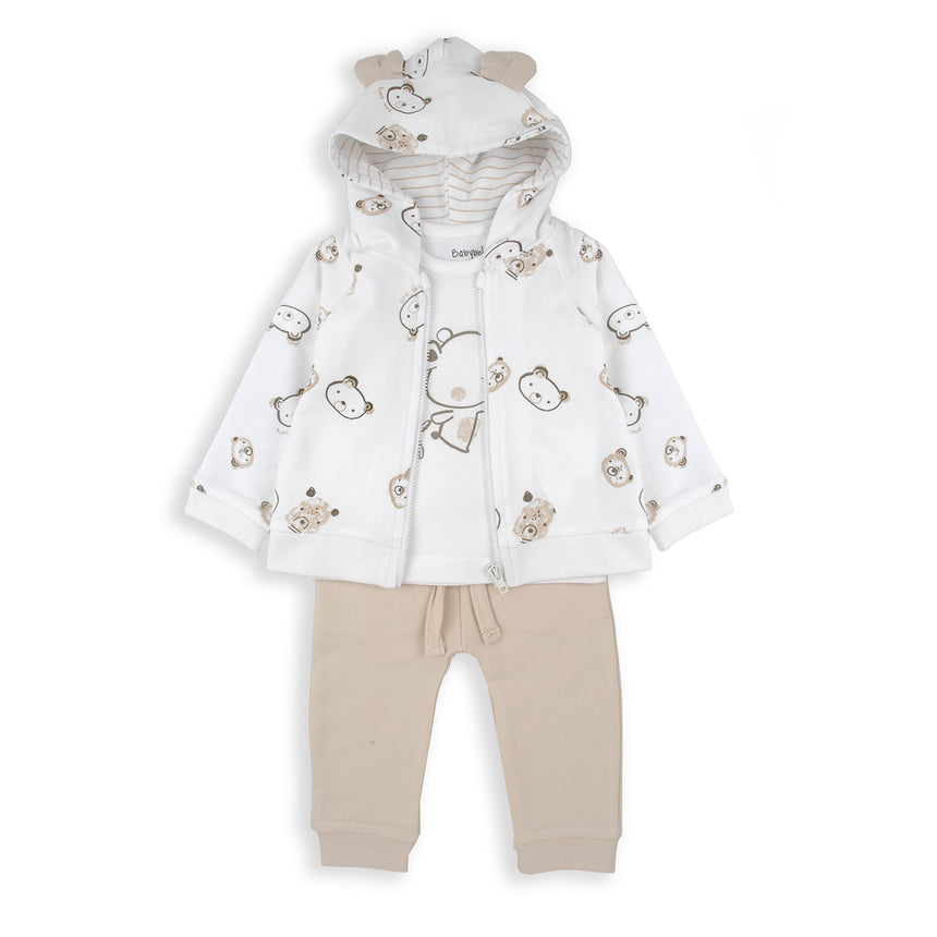 Babybol 150105 σετ αγόρι 3τμχ beig