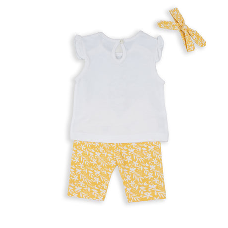 Babybol 151013 girl's set 3pcs amarillo