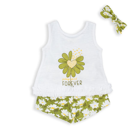 Babybol 151021 girl's set 3pcs oliva