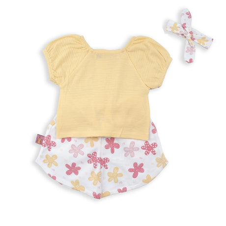 Babybol 151044 girl's set 3pcs vanilla