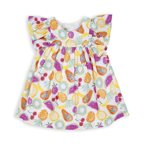 Babybol 151218 girl's dress fucsia