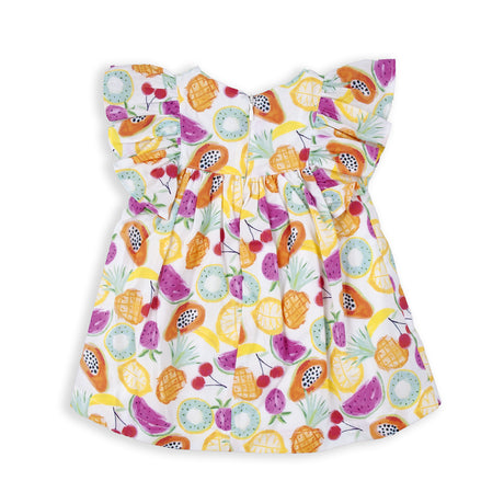 Babybol 151218 girl's dress fucsia