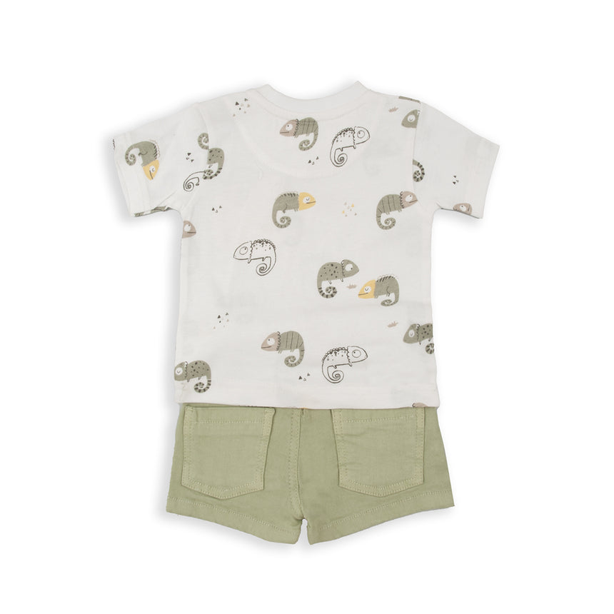 Babybol 152613 boy's set khaki