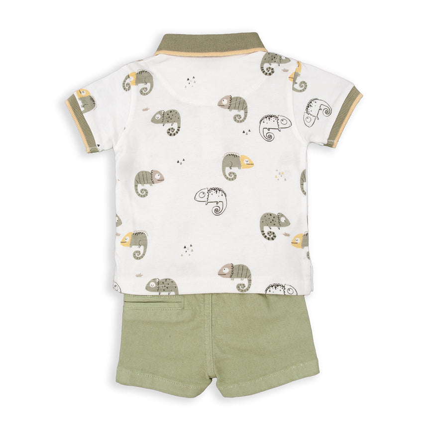 Babybol 152620 boy's set khaki
