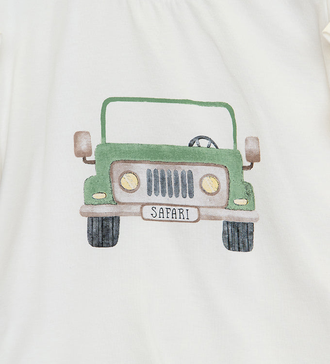 Restart for Kids Παιδικό Σετ 3 Τεμαχίων Πουκάμισο, Μπλούζα & Βερμούδα για Αγόρι 26-11236