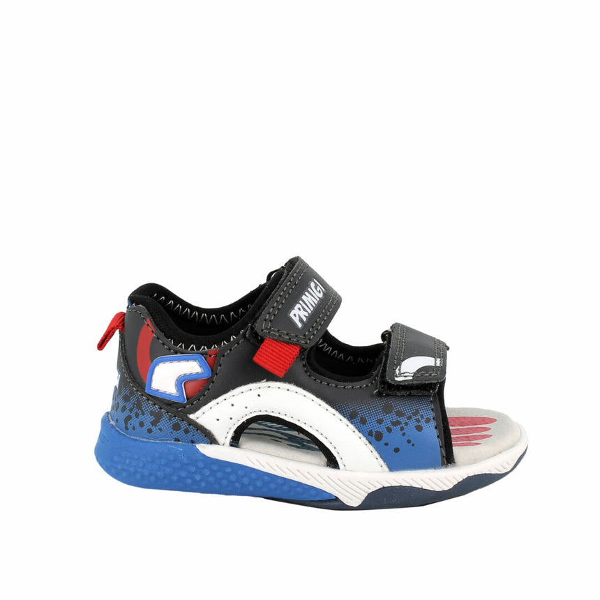 Primigi Πεδιλα 3955633 Nappa Pu/Nero/Bianco