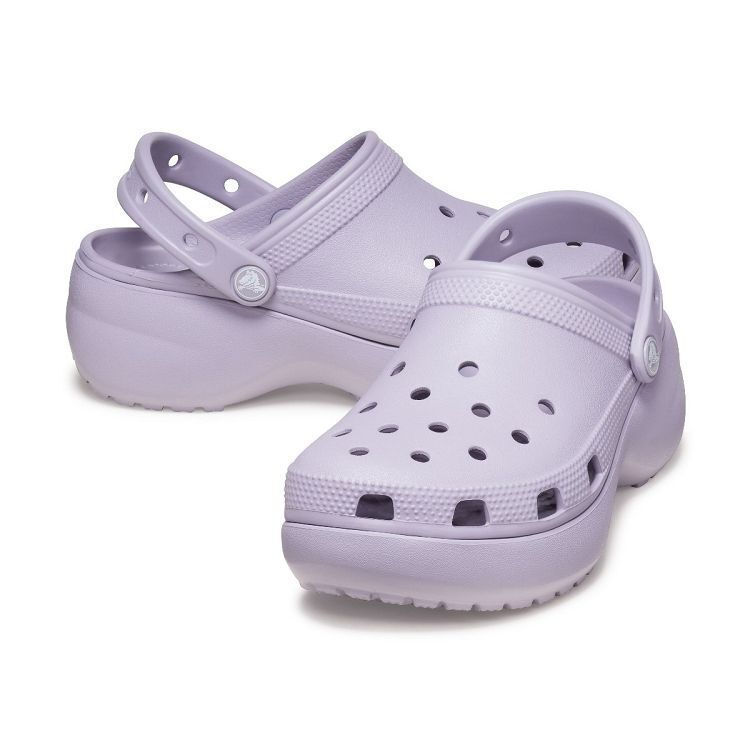 Crocs 206750-5PS CLASSIC PLATFORM mauve mist brume mauve