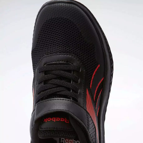 reebok rush runner 5 kids 100211357 black red