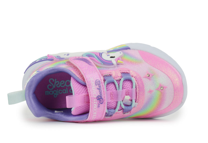 SKECHERS 302298N/PKMT sneakers  με φωτάκια pink/multi