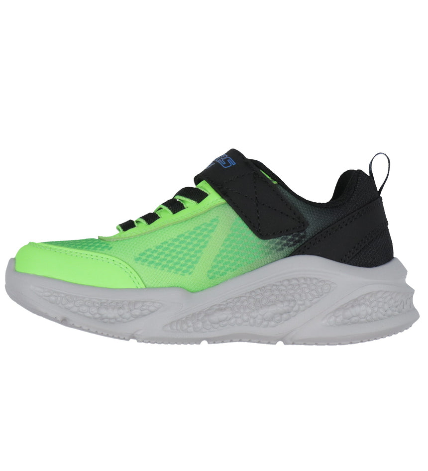 SKECHERS 401495L/BBLM sneakers με φώτακια black/blue/lime