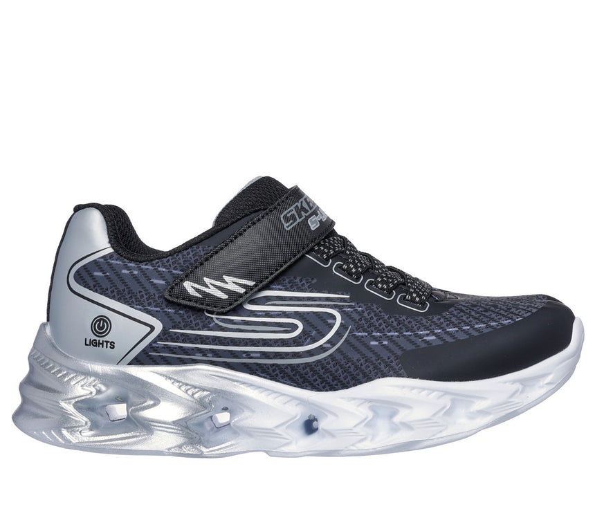 skechers vortex 2.0 400604L-BKSL BLACK GRAY