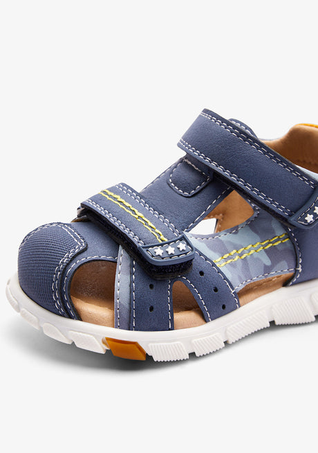 Conguitos OSSH104002 SANDAL Strips Closed blue