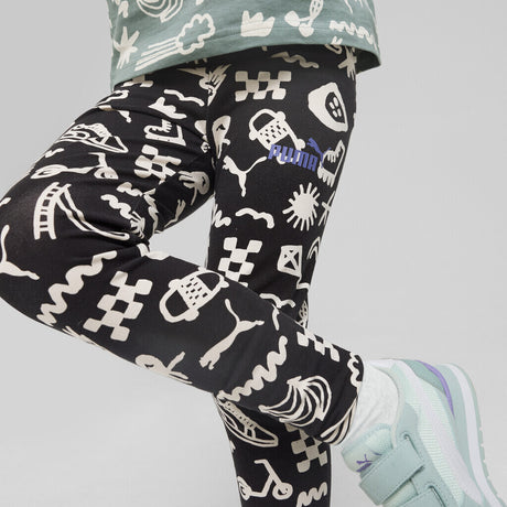 Puma 685160 01 Kids' Long Athletic Leggings Black