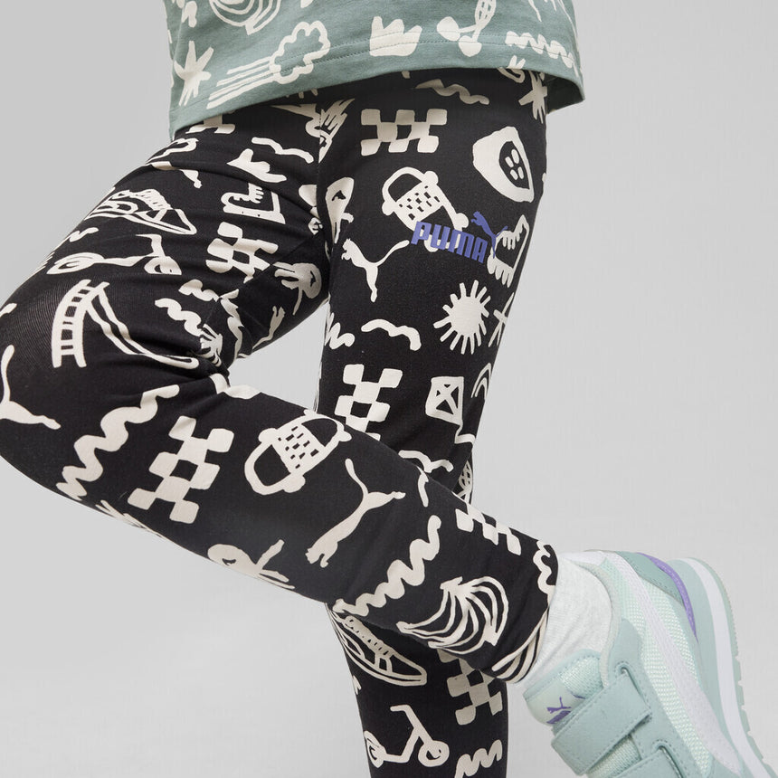 Puma 685160 01 Kids' Long Athletic Leggings Black