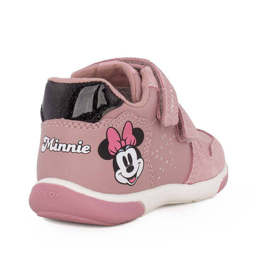 GEOX B ZAPITO A-GEOBUCK+SUEDE B566DB05422C8A9B ANTIQUE ROSE/BLACK