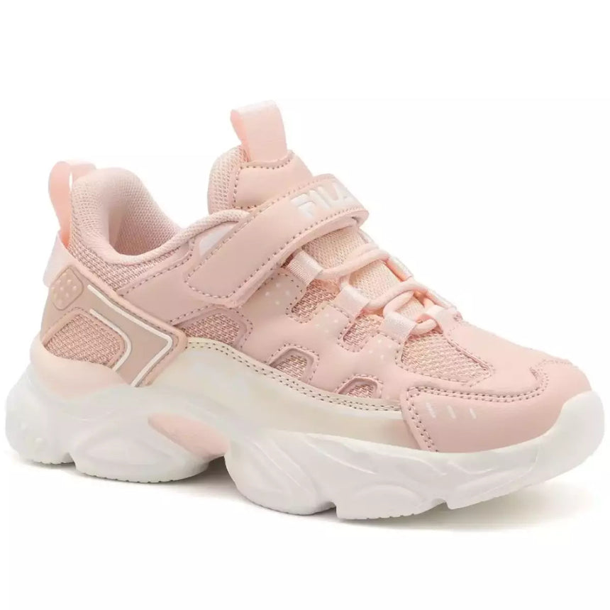 Fila Memory Spinel 3 V Kids Sneakers with Scratches Pink 3yf33002-900