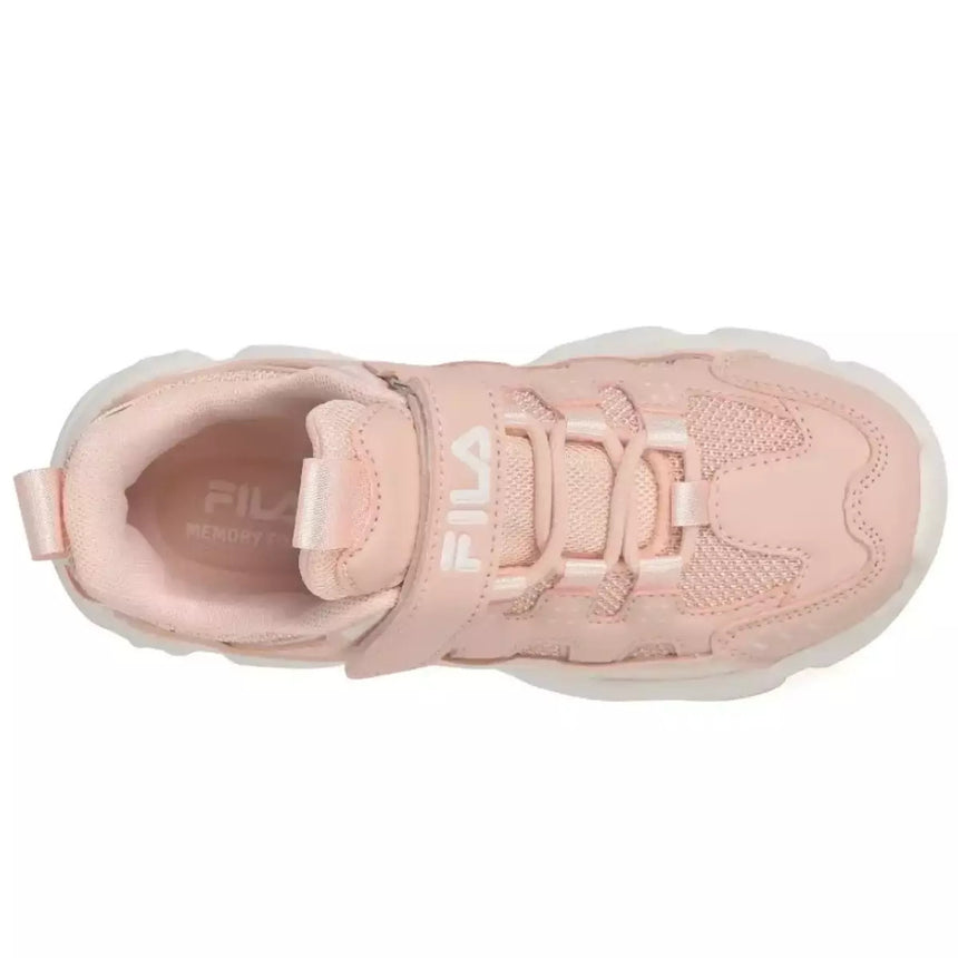 Fila Memory Spinel 3 V Kids Sneakers with Scratches Pink 3yf33002-900