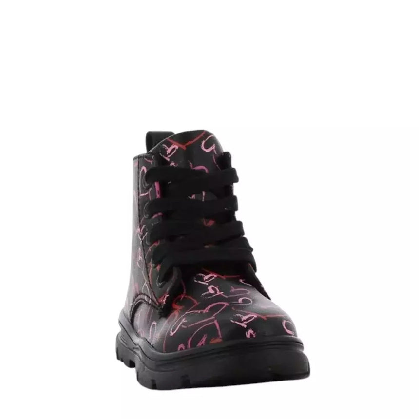 MINNIE MOUSE DISNEY DM011250 Anatomical Children's Boots with Zipper Black