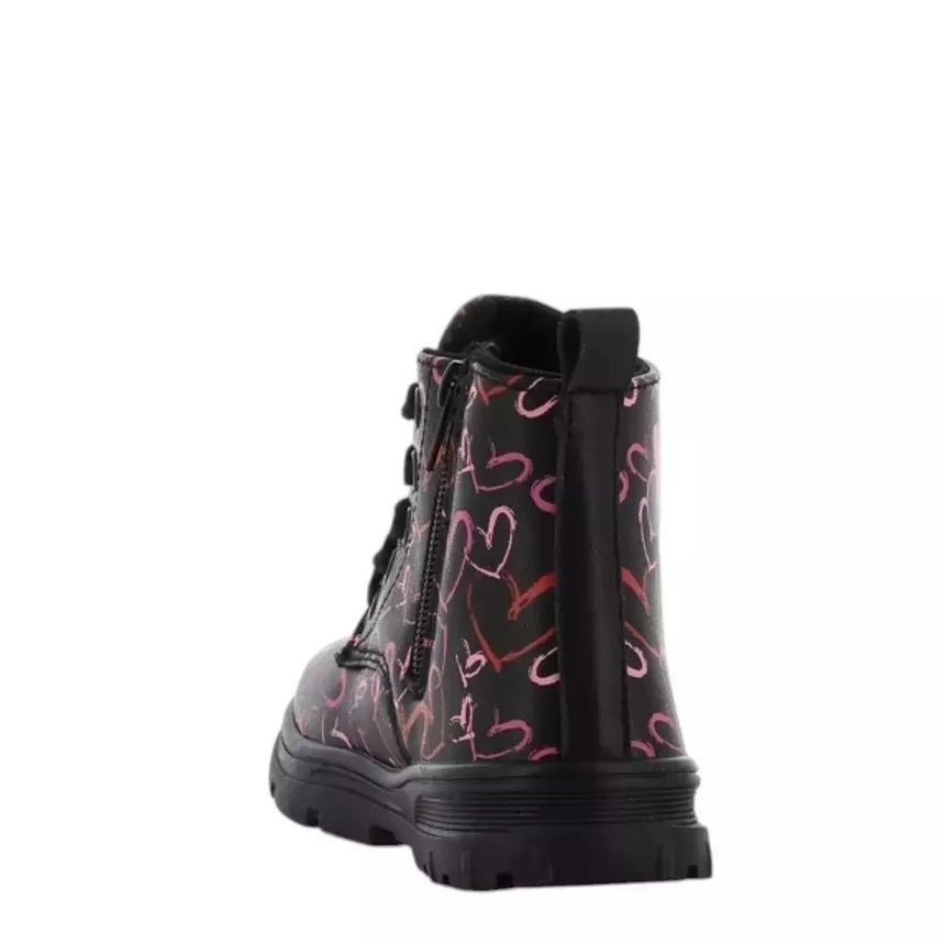 MINNIE MOUSE DISNEY DM011250 Anatomical Children's Boots with Zipper Black