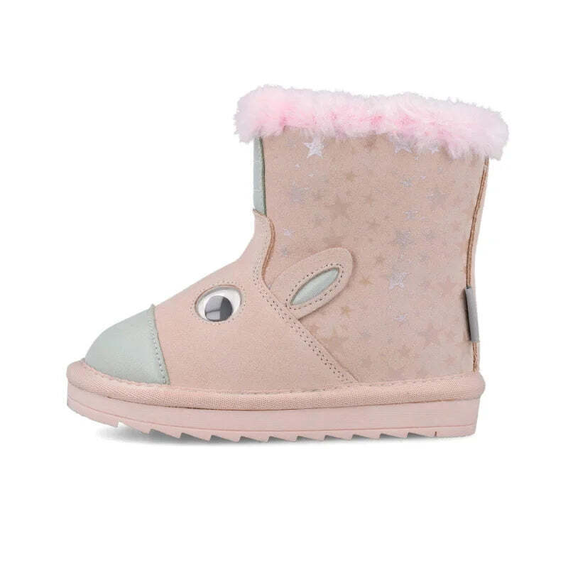 GARVALIN 251556-A032 Ανατομικά Δερμάτινα Παιδικά Μποτάκια Ροζ