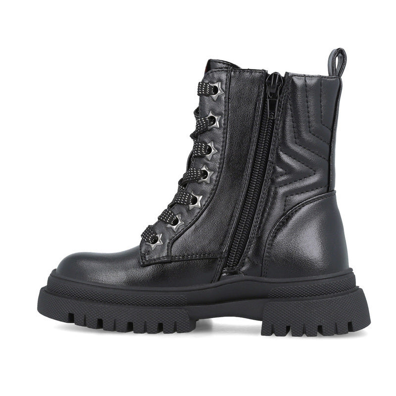 GARVALIN 251567-A054 Παιδικά Αρβυλάκια από Λουστρίνι με Φερμουάρ Μαύρα