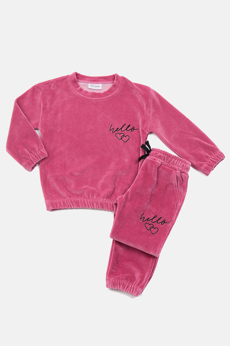 TRAX 48745 Παιδικό Σετ Φόρμας Φουξ 2τμχ