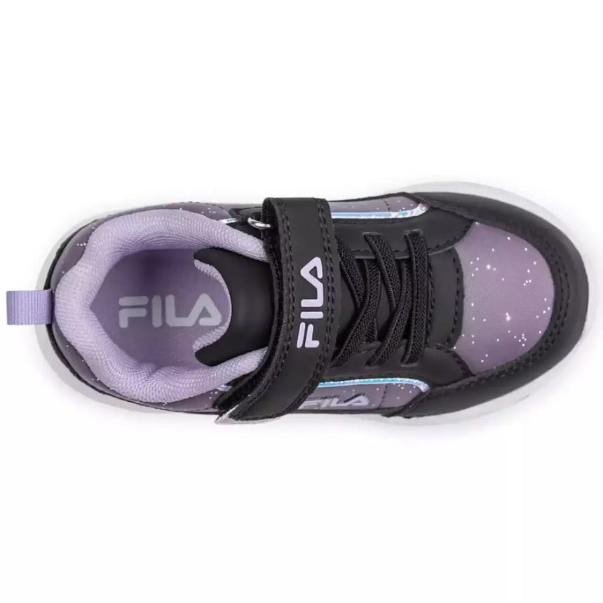 FILA 7AF53019-801 Memory Flash Gordon Αθλητικά Παιδικά Παπούτσια Running με Σκρατς Μαύρα