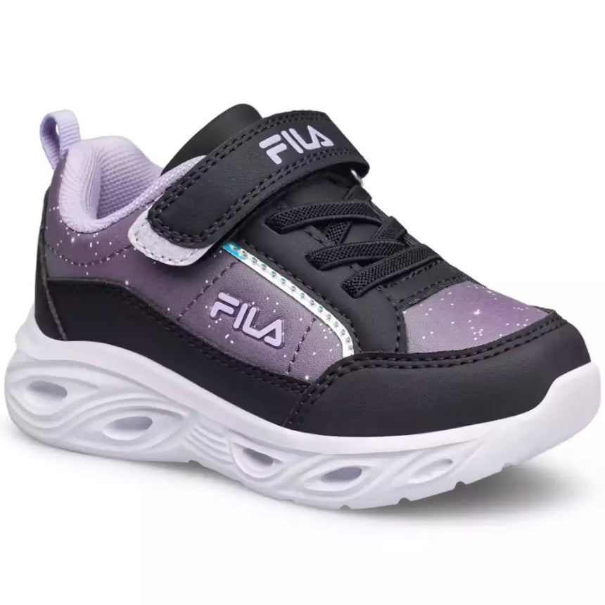 FILA 7AF53019-801 Memory Flash Gordon Αθλητικά Παιδικά Παπούτσια Running με Σκρατς Μαύρα