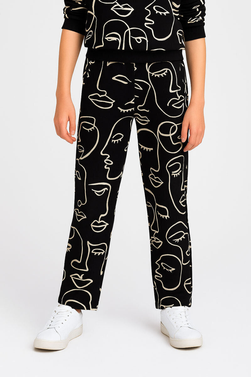 TRAX 48634 Παιδικό Σετ Φόρμας Μαύρο 2τμχ