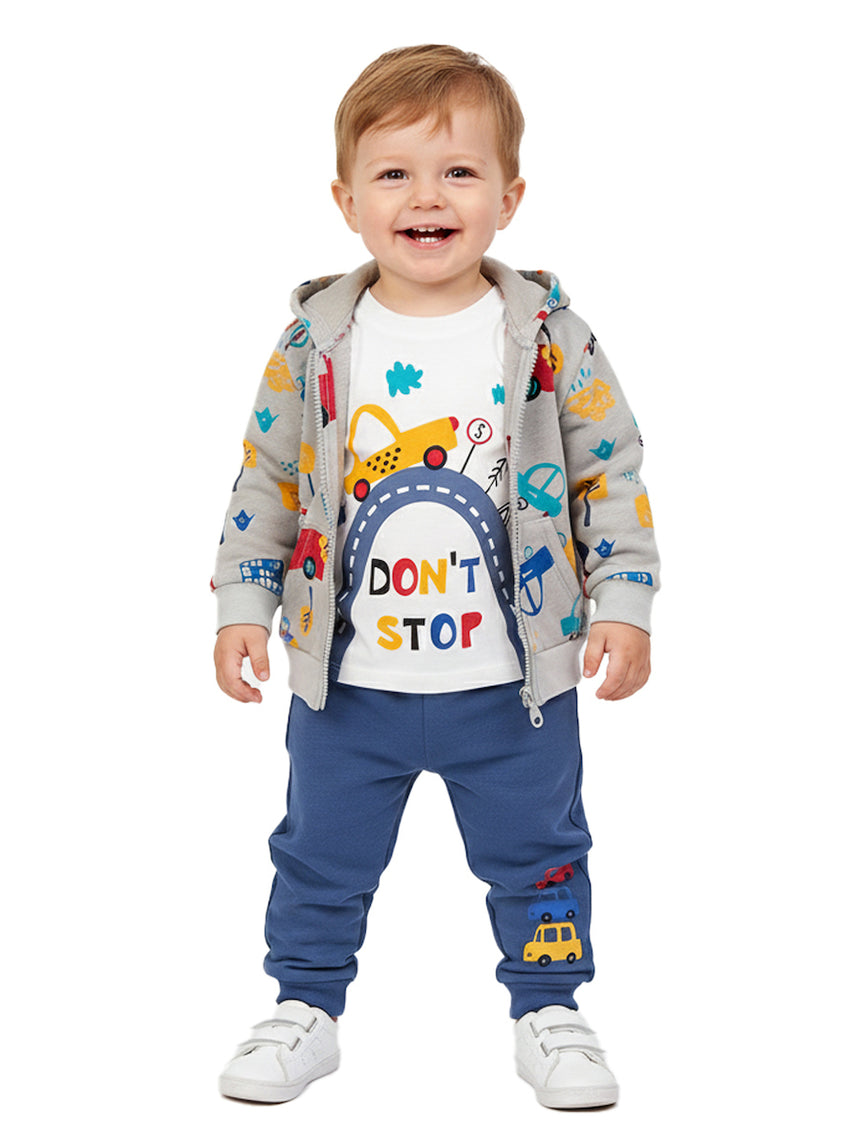 TRAX 48558 Παιδικό Σετ Φόρμας Stone 3τμχ