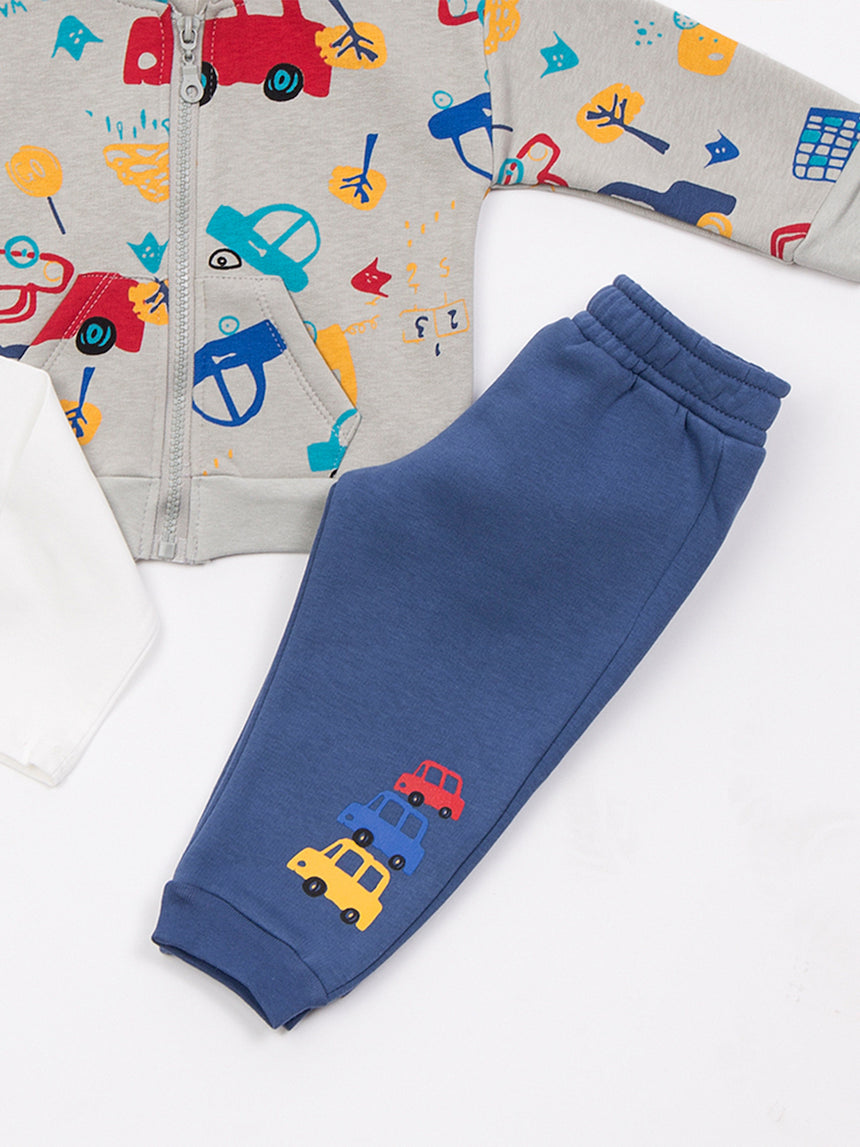 TRAX 48558 Παιδικό Σετ Φόρμας Stone 3τμχ