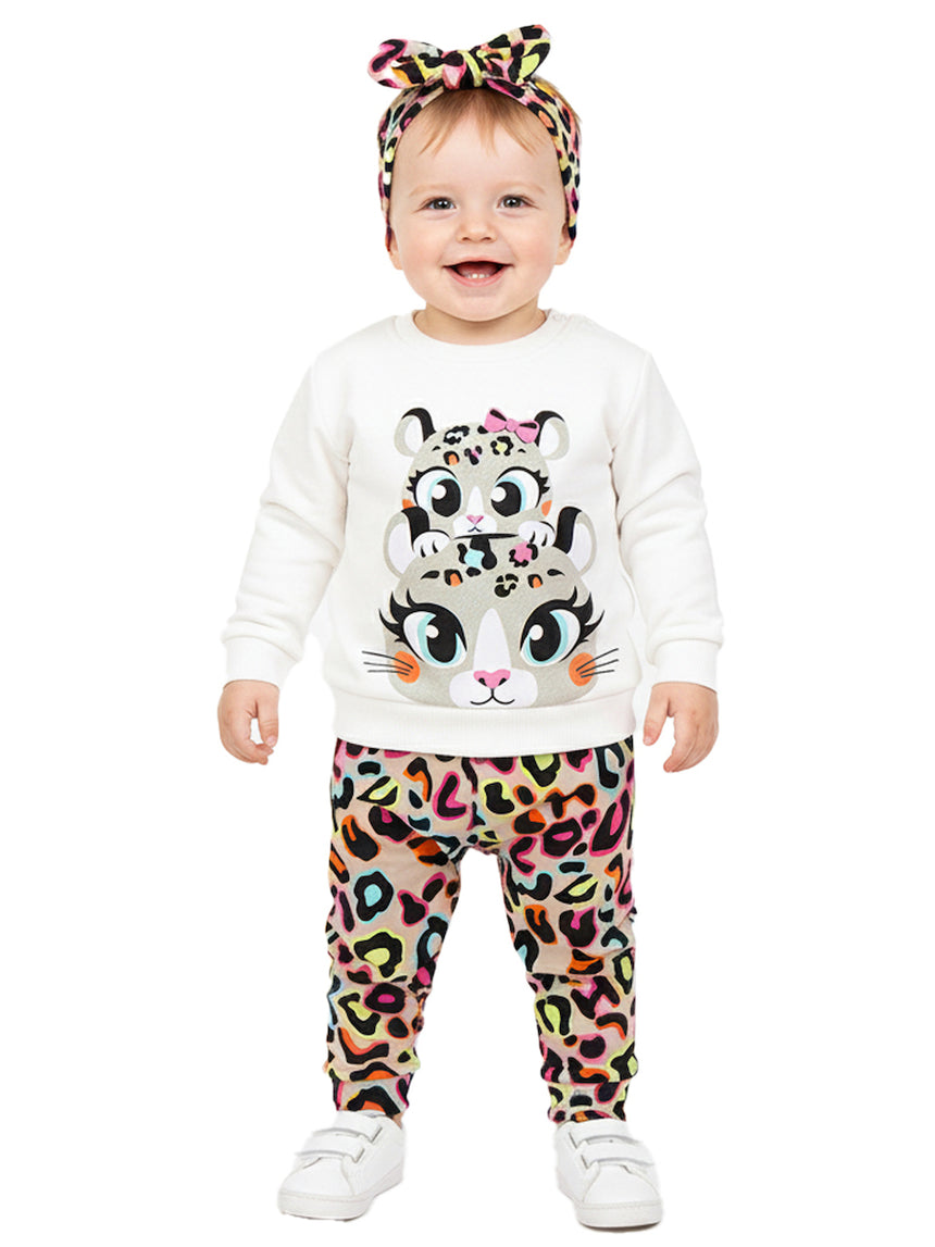 TRAX 48504 Παιδικό Σετ με Παντελόνι Χειμερινό 2τμχ Βανίλια