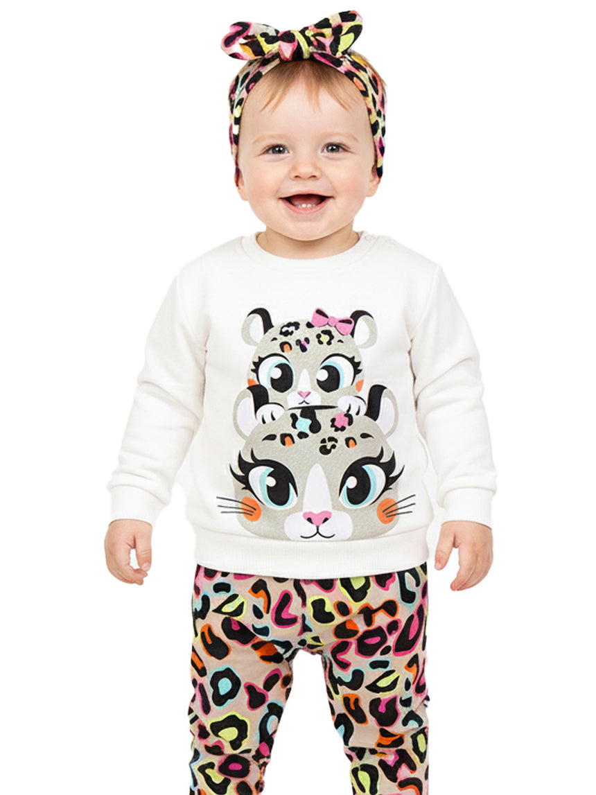 TRAX 48504 Παιδικό Σετ με Παντελόνι Χειμερινό 2τμχ Βανίλια