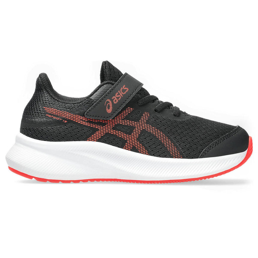 ASICS 1014A264-008 Patriot 13 Ps Αθλητικά Παιδικά Παπούτσια Running με Σκρατς Μαύρα