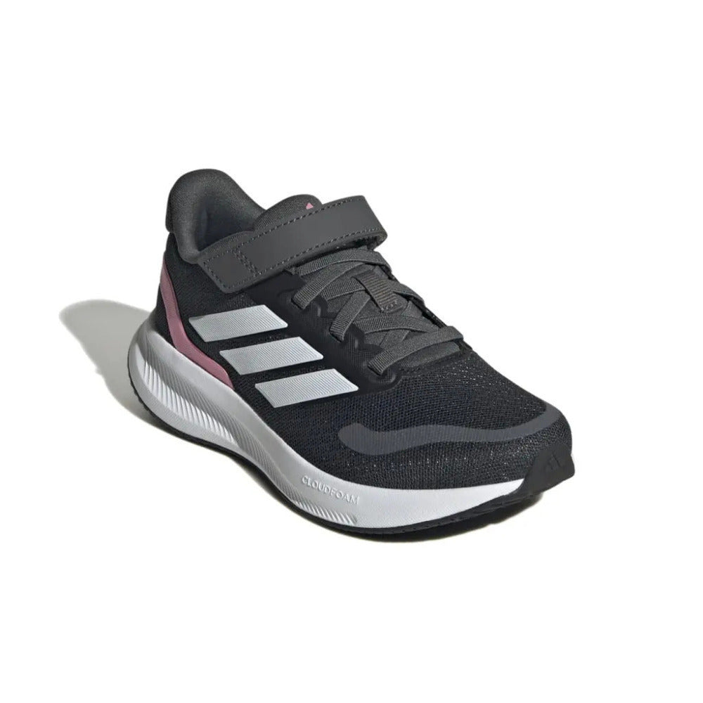 adidasRunfalcon 5 El C Αθλητικά Παιδικά Παπούτσια Running με velcro JQ8669 Γκρι