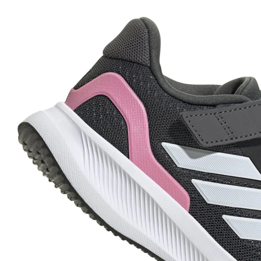 adidasRunfalcon 5 El C Αθλητικά Παιδικά Παπούτσια Running με velcro JQ8669 Γκρι