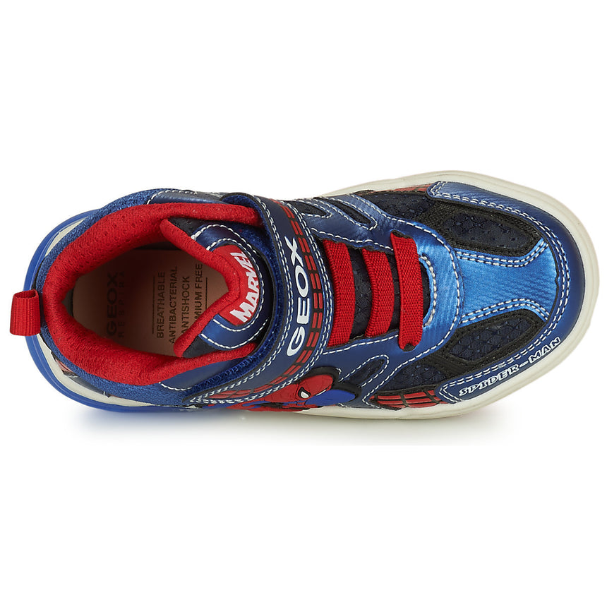 GEOX ΠΑΙΔΙΚΑ SNEAKERS (NAVY/ROYAl) J269YC 011CE C4226 spiderman