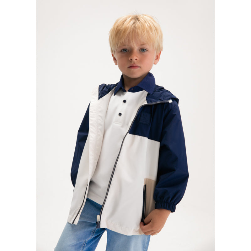 Mayoral Παιδικό Casual Μπουφάν Αντιανεμικό Navy Μπλε 26-03447-060