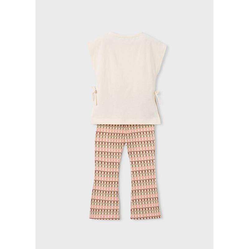 Mayoral Παιδικό Σετ με Κολάν Καλοκαιρινό 2τμχ Τρικολόρ 26-03728-060