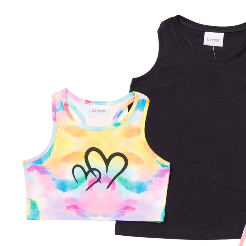 Trax Παιδικό Σετ με Κολάν Καλοκαιρινό 3τμχ Πολύχρωμο 49147